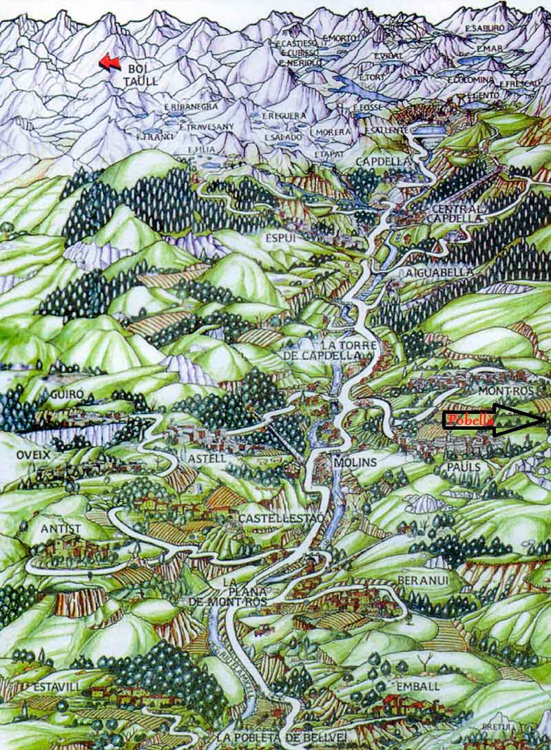 Valle de Fosca o Vall Fosca